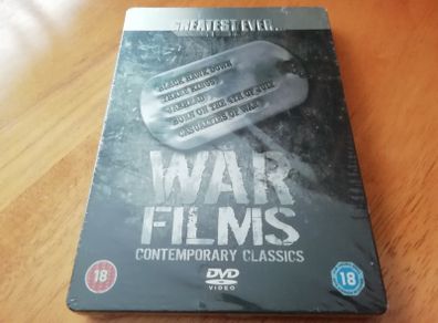 Greatest War Films Steelbook 5 Dvd Boxset