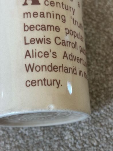Vintage Alice Name Mug