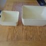 Plastic Storage Containers x 2 for Sale Image 4