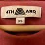 4th ARQ Pink Sweatshirt XS Organic Cotton Excellent Condition Image 3