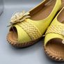 Pavers Peep Toe Small Wedge Heel Sandals - Brand New - Size Uk5 EU 38 Image 4