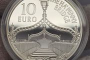 Ireland 2017 Silver Proof The HaPenny Bridge 10 Euro Coin in Original Holder