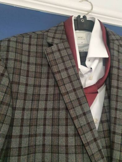 Limehaus Mens 3pc suit with tie and shirt