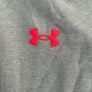 Under Armour Grey & Black Half-Zip Hoodie with Front Pocket Image 3