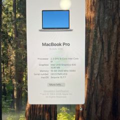 Apple MacBook Pro 15" 2018 A2141 2.3 GHz 8 Core Intel i9 16GB RAM 512GB SSD