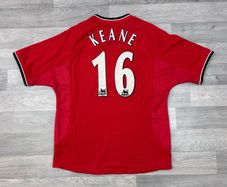 Genuine Vintage 2000 Manchester United Roy Keane Home Jersey Shirt Mens Medium