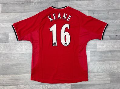 Genuine Vintage 2000 Manchester United Roy Keane Home Jersey Shirt Mens Medium
