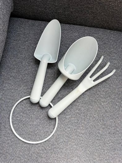 3-piece gardening set blue - Ikea's Grasmaro
