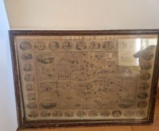 RARE Map of Dublin From 1861