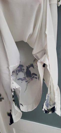 French Connection Floral Shirt Dress Sz 10uk