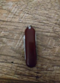 Swiss Army style knife - less than 6 cm long