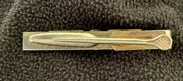 A Piece of Aer Lingus History, Vintage Winged Shamrock Tie Clip