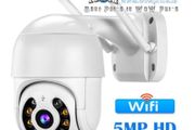 CCTV Smart Home Security IP Camera 5MP HD Outdoor AI Human Detection Audio 3MP