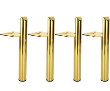 4PCS 6 inch/15CM Metal Furniture Legs