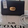 Coach Eliza top handle black leather bag Image 3