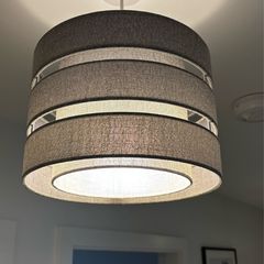 Light Grey Lampshade