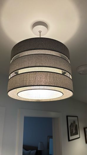Light Grey Lampshade