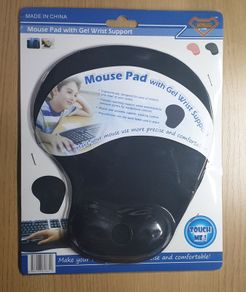 Mouse pad with Gel Wrist Rest Support(OUT OF STOCK)