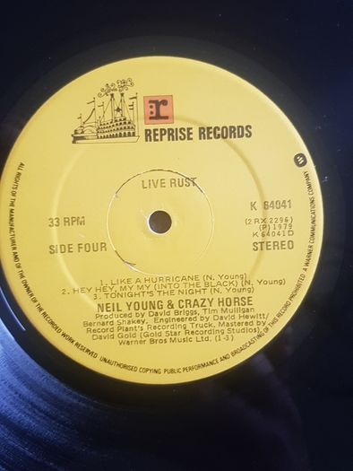 Neil Young 2LP  (Irish)