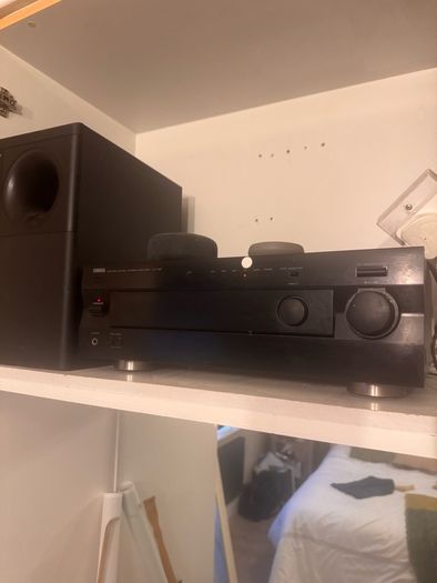 Yamaha Amplifier and Bose system.