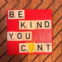 Fun magnet scrabble style