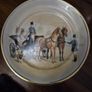 2 Vintage Arklow Art Collection Horse & Carriage Decorative Plate Made in Ireland Image 3
