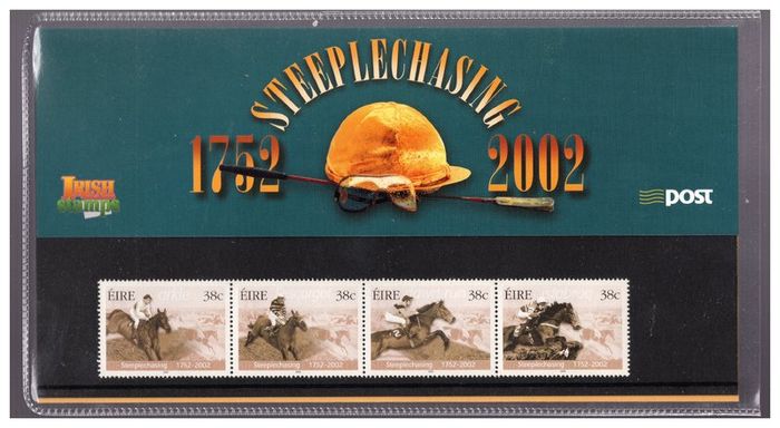 2002 Ireland Steeplechasing Commemorative Stamps Presentation Pack