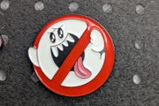 King boo ghost buster enamel pin