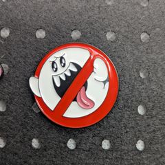 King boo ghost buster enamel pin