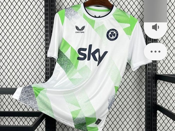 Ireland away jersey