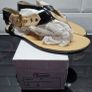 Black / Beige Patent Sandals - Brand New!!! Never Worn!!! Image 2