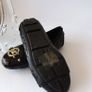 MICHAEL KORS Black Patent Ballerina Flats Size UK 10 Image 2