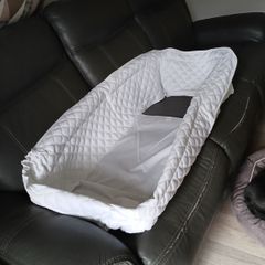 vintage Balmoral pram lining