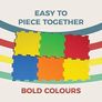 Activo Foam Play Mat 9pcs 29CM x 29CM Large Interlocking Foam Mat for Babies, Toddlers and Kids, Interlocking Soft Play Tiles for Baby Play Room Image 4