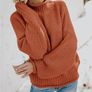 Women Turtleneck Oversized Jumper Image 4