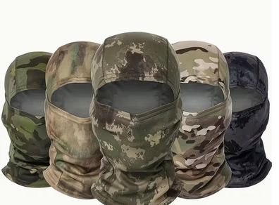 Unisex Balaclava Hat, Outdoor Breathable Full Face Mask for Cycling, Outdoor Sports Fishing Skiing Mask, Multipurpose Headwear And Neckwear for Bicycle Liner