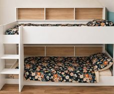 Parisot LEO Bunk Bed with Built-In Storage/Shelving