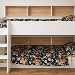 Parisot LEO Bunk Bed with Built-In Storage/Shelving