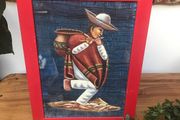 South American Painting on Horse Hair
