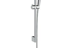 Hansgrohe Crometta Vario EcoSmart Shower Kit Chrome White
