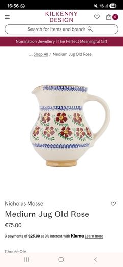 Nicholas Mosse Medium Jug
