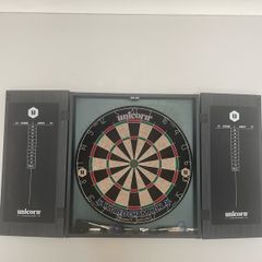 Dart board with Cabinet