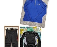 Outdoor trousers and top set for age 8-9.