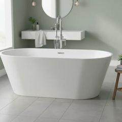 Freestanding Bath 1700 x 800 x 600mm with Air Jets