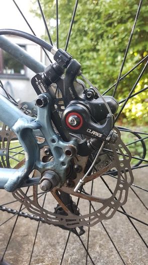 Road bike, Disc Brakes Front and Rear, 29"x2.10" Tyres
