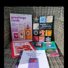 card making books, some never used.