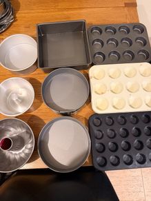 Cake Baking Pan Bundle