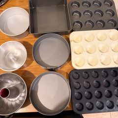 Cake Baking Pan Bundle