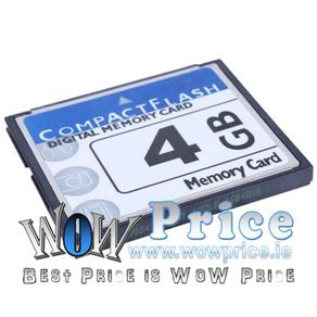 CF Compact Flash Memory Card 4 GB