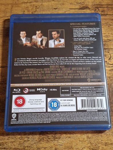 "Goodfellas" (1990) Blu-ray - free standard postage